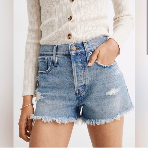 Madewell Pants - Madewell Relaxed Denim Shorts